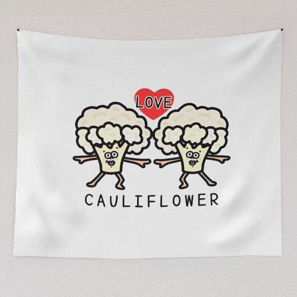 Item preview, Cute I LOVE CAULIFLOWER designed and sold by kanaehonkawa.