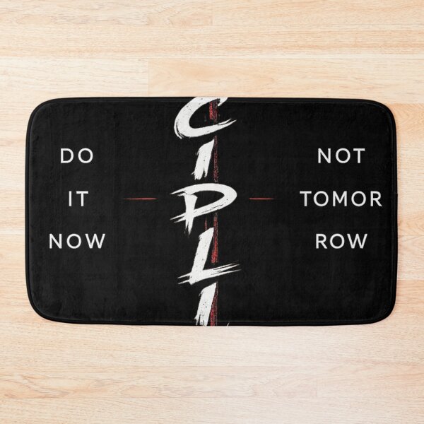 Item preview, Discipline – Do It Now, Not Tomorrow | Motivational Typography Quote designed and sold by NBT-NOVA.