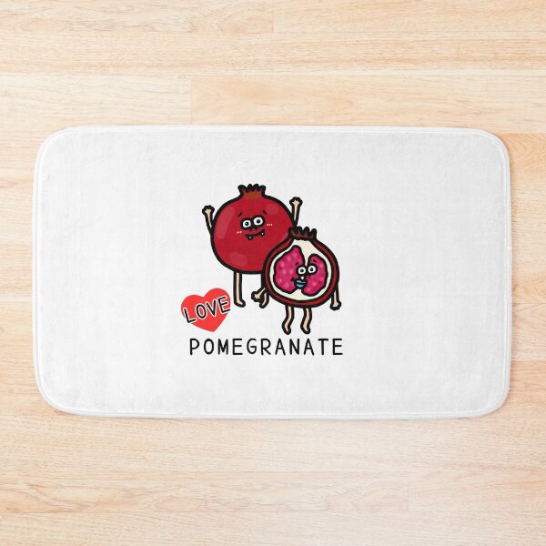 Item preview, Cute I LOVE POMEGRANATE designed and sold by kanaehonkawa.