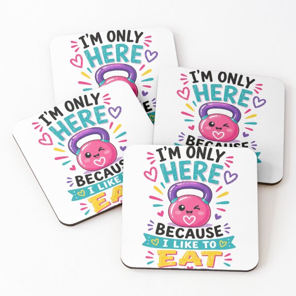 Item preview, I'm Only Here Because I Like to Eat designed and sold by Inspired2Live.