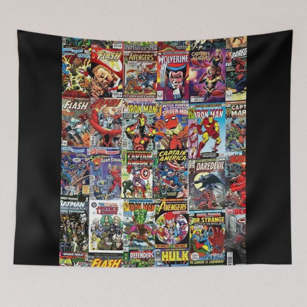 Item preview, Superhero collage designed and sold by White Tiger Designz .