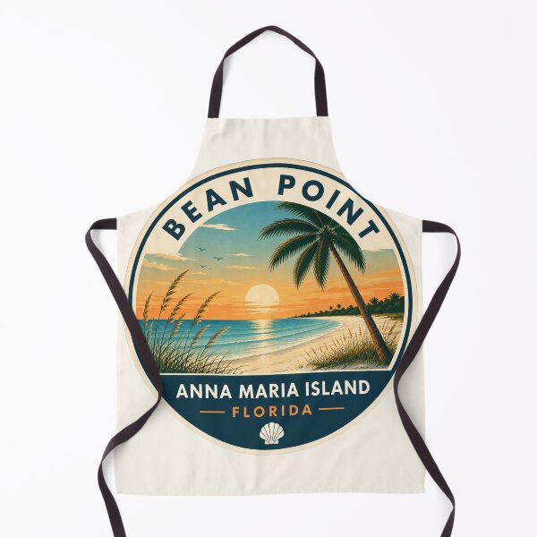 Item preview, Bean Point Badge | Anna Maria Island Florida Retro Beach Emblem designed and sold by piketo.