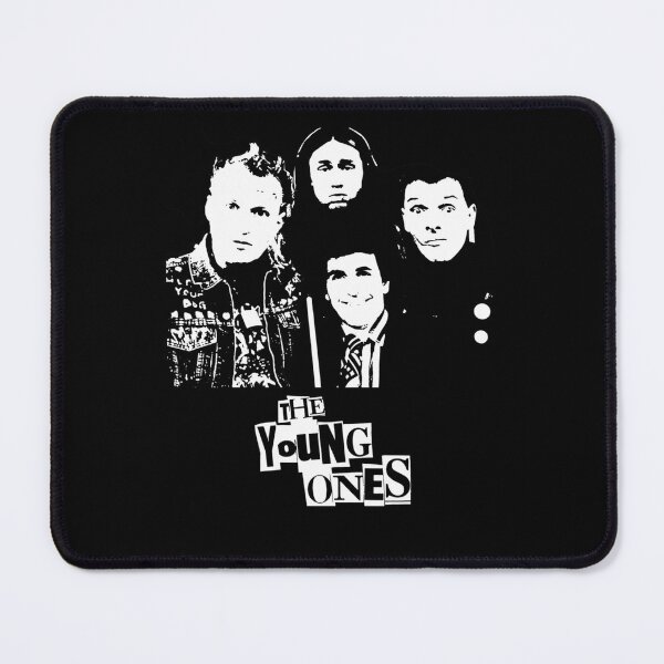 Item preview, Contrast Black And White Portrait Of Four Male Punk designed and sold by Ezzedible.