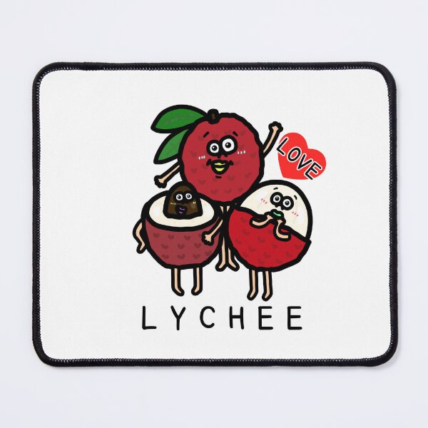 Item preview, Cute I LOVE LYCHEE designed and sold by kanaehonkawa.