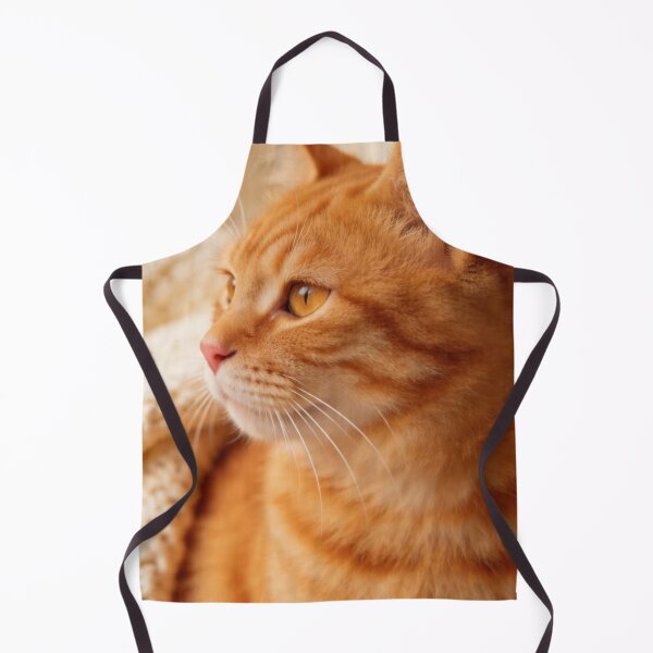 Item preview, Cozy Ginger Cat Portrait | Warm Orange Tabby Aesthetic designed and sold by Jesus-istheway.