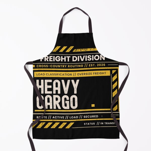 Item preview, Retro Industrial Freight Division Heavy Cargo Trucking designed and sold by RexNoise.