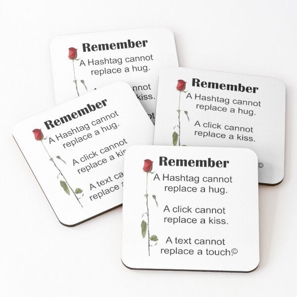 Item preview, A hashtag cannot replace a hug. designed and sold by waitforwisdom.