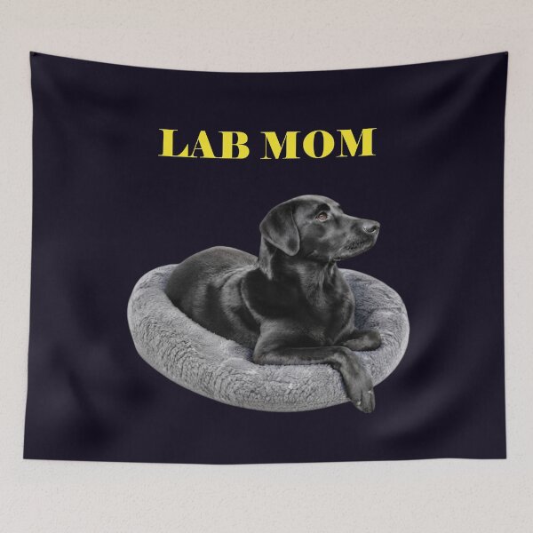 Item preview, Lab Mom Black Labrador Retriever Dog Lover Gift designed and sold by PRINTSCHARMINGM.