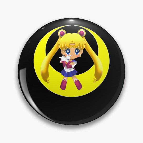 Item preview, Magical Girl Blonde Hair Chibi Crescent Moon designed and sold by Coveristic.