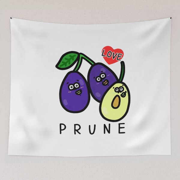 Item preview, Cute I LOVE PRUNE designed and sold by kanaehonkawa.
