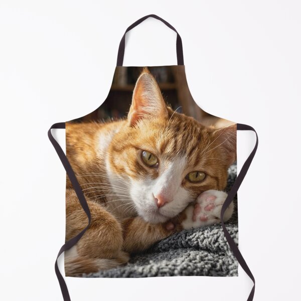Item preview, Cozy Ginger Cat Resting | Adorable Orange Tabby Portrait designed and sold by Jesus-istheway.