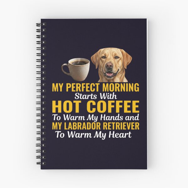 Item preview, COFFEE and LABRADOR RETRIEVER - PERFECT MORNING designed and sold by PRINTSCHARMINGM.