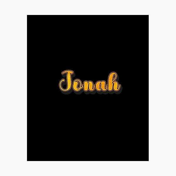 Item preview, Jonah Personalized Name Design with Heart | Funny Custom Gift designed and sold by Watsonarts.