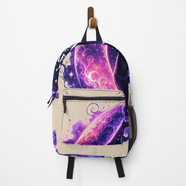 Item preview, Mystical Black Cat Moon Stay Magical Galaxy designed and sold by Feral Feline.
