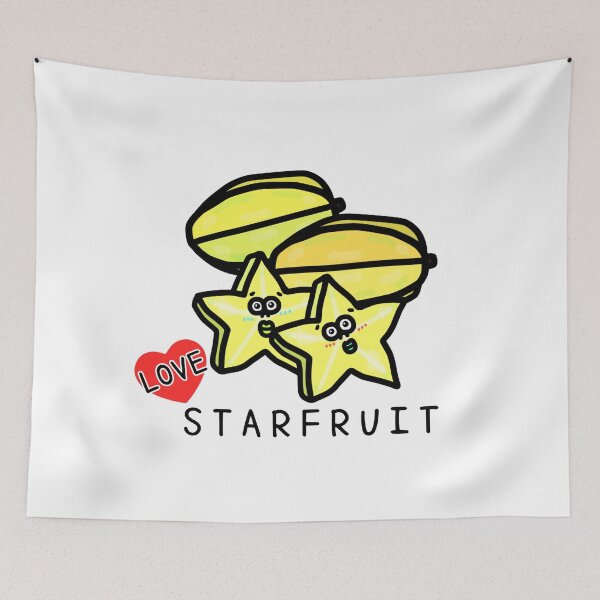 Item preview, Cute I LOVE STARFRUIT designed and sold by kanaehonkawa.
