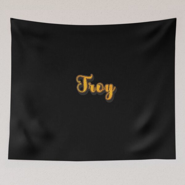 Item preview, Troy Personalized Name Design with Heart | Funny Custom Gift designed and sold by Watsonarts.