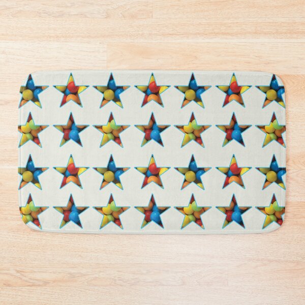 Item preview, Yellow, Orange, Red, Blue, and Green Candies in Stars designed and sold by BelindaFuller.