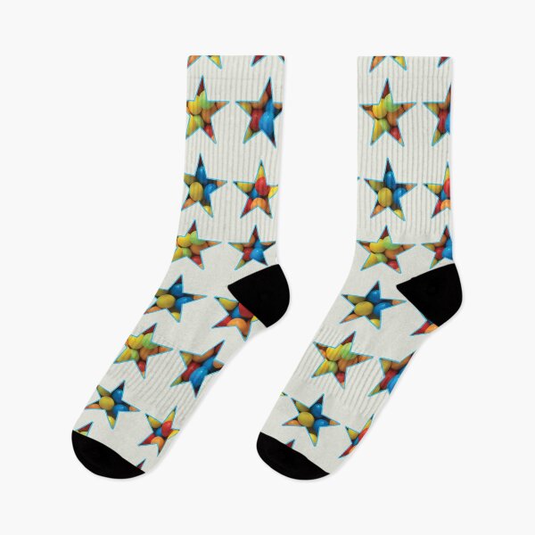 Item preview, Yellow, Orange, Red, Blue, and Green Candies in Stars designed and sold by BelindaFuller.