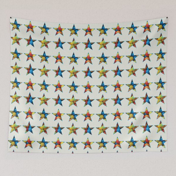 Item preview, Yellow, Orange, Red, Blue, and Green Candies in Stars designed and sold by BelindaFuller.