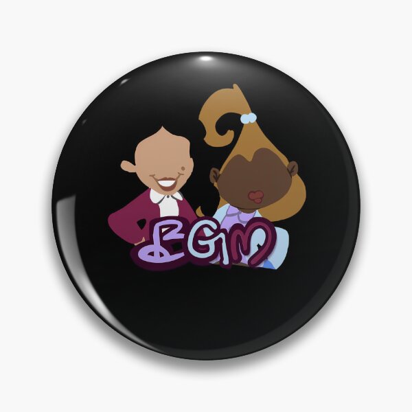 Item preview, Stylized Cartoon Female Characters Smiling Above BGM designed and sold by Ezzedible.