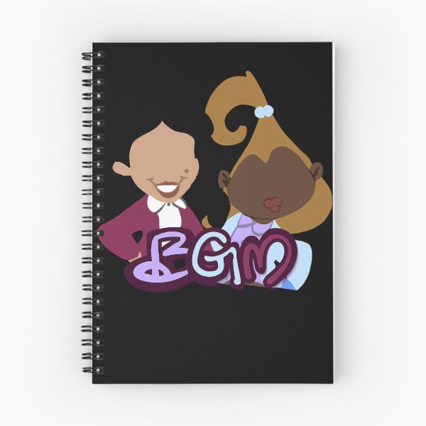 Item preview, Stylized Cartoon Female Characters Smiling Above BGM designed and sold by Ezzedible.