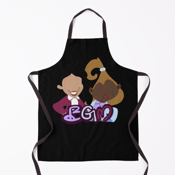 Item preview, Stylized Cartoon Female Characters Smiling Above BGM designed and sold by Ezzedible.