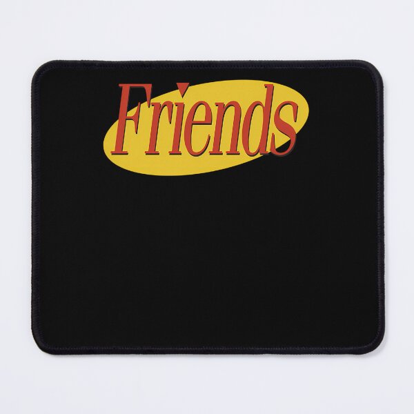 Item preview, Stylized Red Text In Yellow Oval Spelling Out Friends designed and sold by Ezzedible.