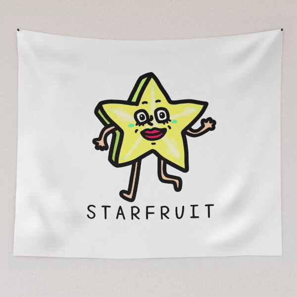 Item preview, Cute STARFRUIT designed and sold by kanaehonkawa.