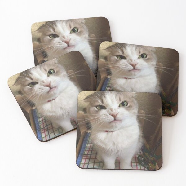 Item preview, Grumpy Cat Face | Funny Angry Cat Meme designed and sold by Jesus-istheway.