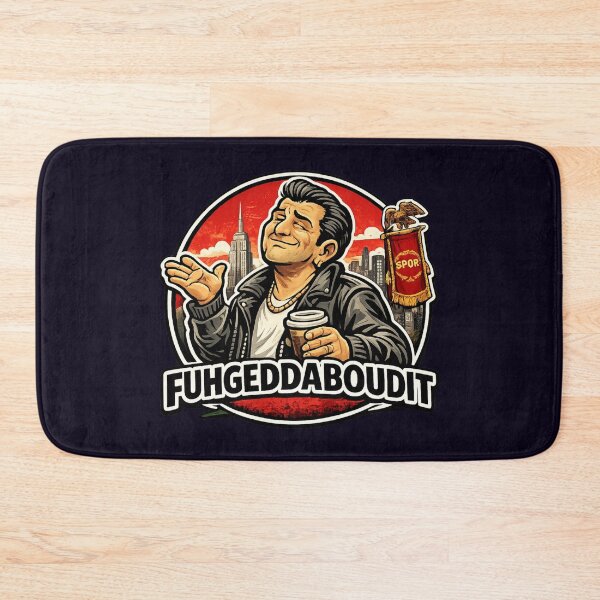 Item preview, FAHGEDDABOUDIT - Funny New York Guy Graphic designed and sold by PRINTSCHARMINGM.