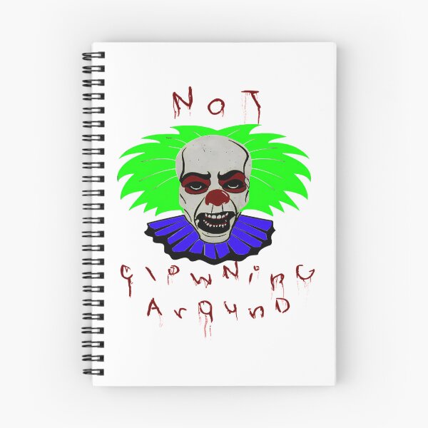 Item preview, Not Clowning Around Creepy Horror Clown Green Hair designed and sold by Coveristic.