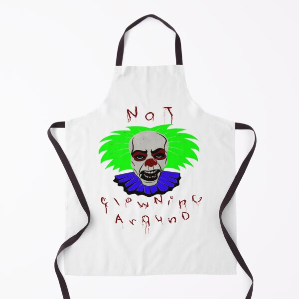 Item preview, Not Clowning Around Creepy Horror Clown Green Hair designed and sold by Coveristic.