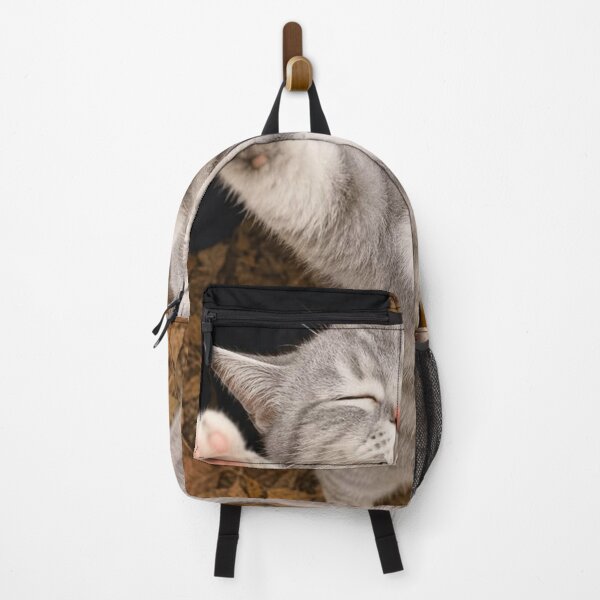 Item preview, Happy Gray Cat with Heart Mark | Cute Kitty Reaching Up designed and sold by Jesus-istheway.