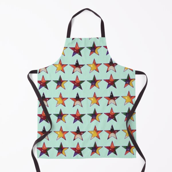 Item preview, Jelly Bean Stars on Carnival Glass Green designed and sold by BelindaFuller.