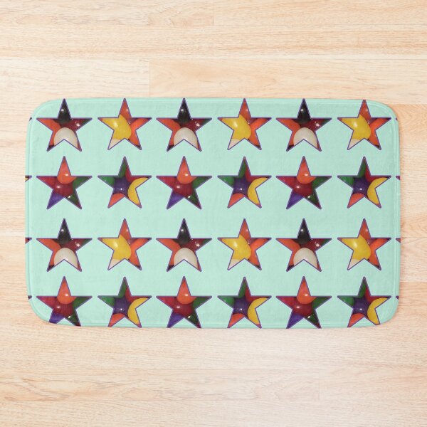 Item preview, Jelly Bean Stars on Carnival Glass Green designed and sold by BelindaFuller.