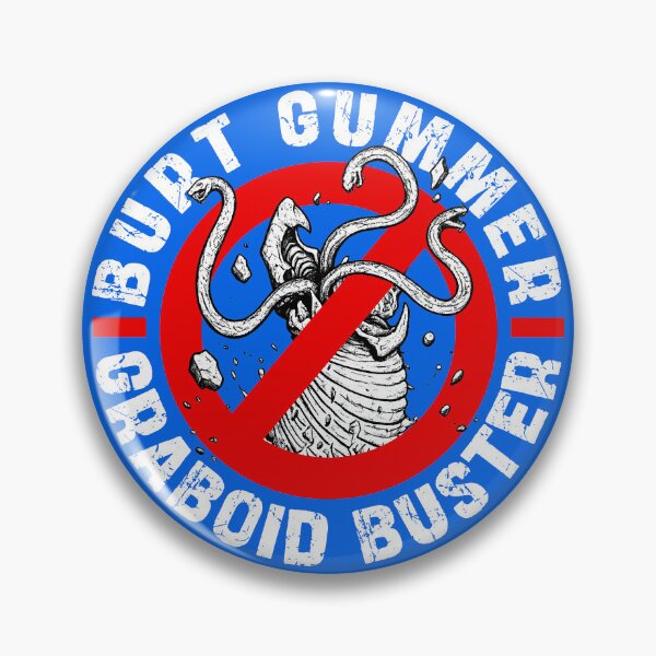 Item preview, Tremors: Burt Gummer - Graboid Buster (blue) designed and sold by Jefrox.