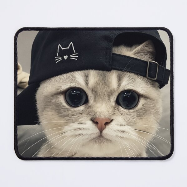 Item preview, Cute Kitten in Snapback Cap | Adorable Street Style Cat designed and sold by Jesus-istheway.
