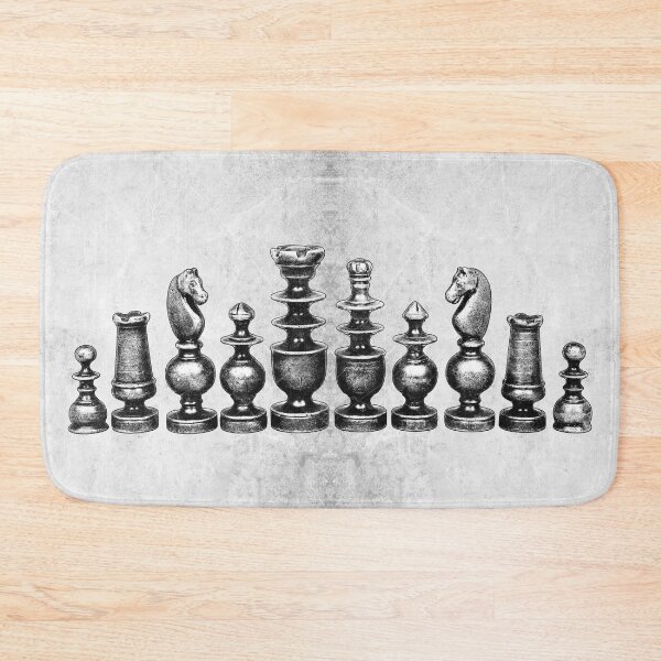 Item preview, Ornate Metal Chess Pieces Lineup designed and sold by Ghoul Enterprises.