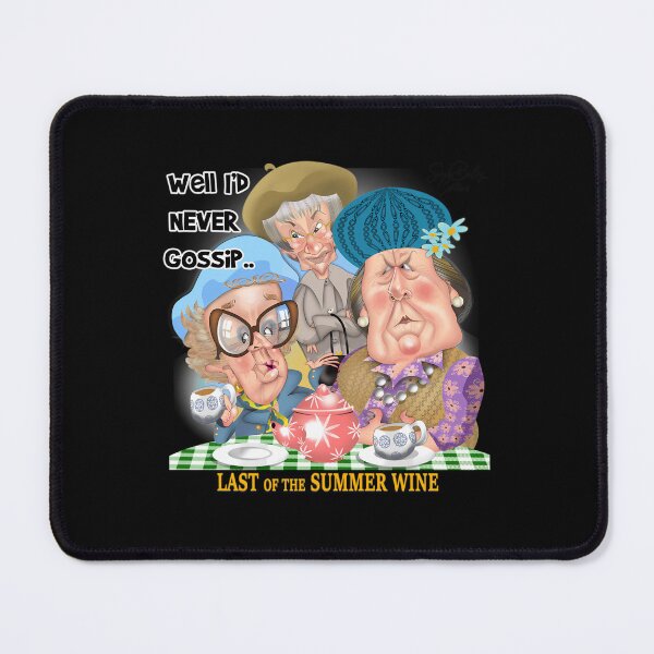 Item preview, Caricature Elderly Women Drinking Tea At A Green designed and sold by KiraKis.