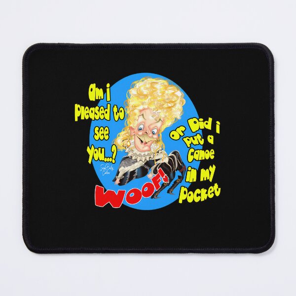 Item preview, Extravagant Cartoon Character With Large Blonde Hair Winking designed and sold by KiraKis.