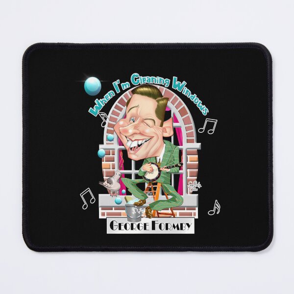 Item preview, Cheerful Cartoon Musician Wearing Plaid Suit Playing Banjo designed and sold by KiraKis.