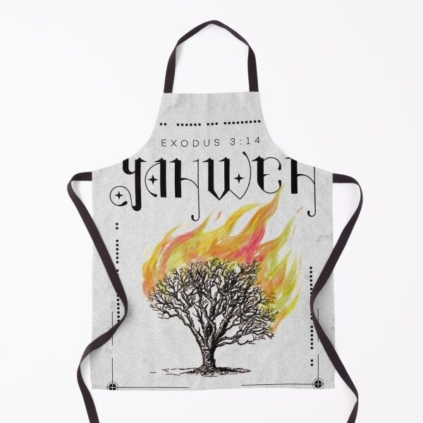 Item preview, Yahweh – I AM | Exodus 3:14 Burning Bush Christian Bible Verse designed and sold by Jesus-istheway.