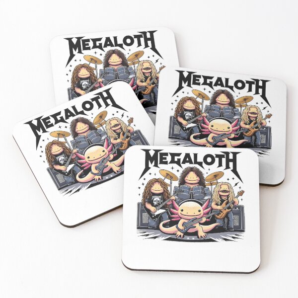 Item preview, Megaloth Amphibian Axolotl Musicians Playing designed and sold by Memecats.
