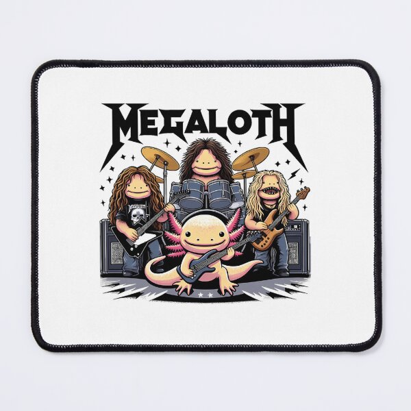 Item preview, Megaloth Amphibian Axolotl Musicians Playing designed and sold by Memecats.