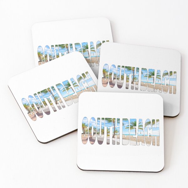 Item preview, SOUTH BEACH - Miami Florida USA Palm Paradise Stunning Sunny Day designed and sold by Adam Gormley.