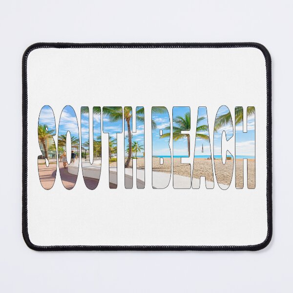Item preview, SOUTH BEACH - Miami Florida USA Palm Paradise Stunning Sunny Day designed and sold by Adam Gormley.