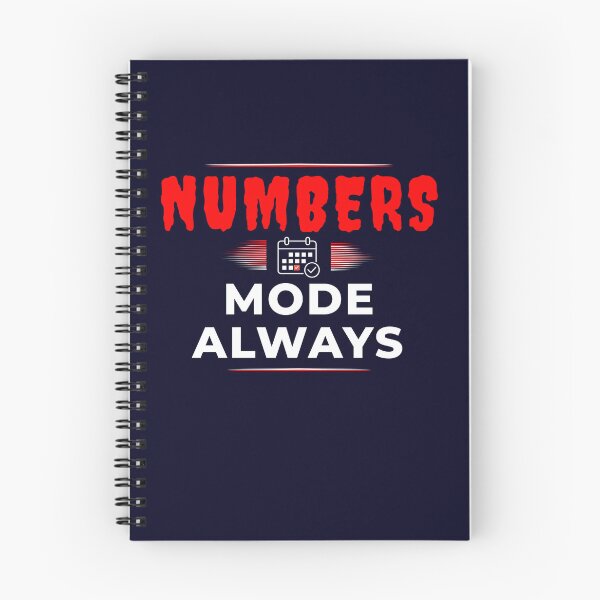 Item preview, Numbers Mode Always | Funny Accountant CPA Typography Design designed and sold by FCA SIR MERCH .