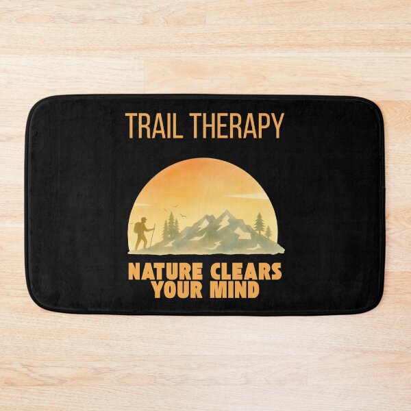 Item preview, Trail Therapy Nature Clears Your Mind  designed and sold by WildArtStudioPL.