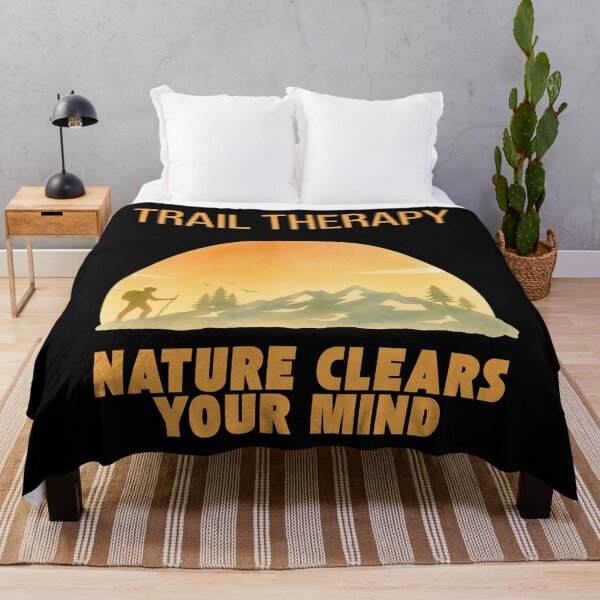 Item preview, Trail Therapy Nature Clears Your Mind designed and sold by WildArtStudioPL.