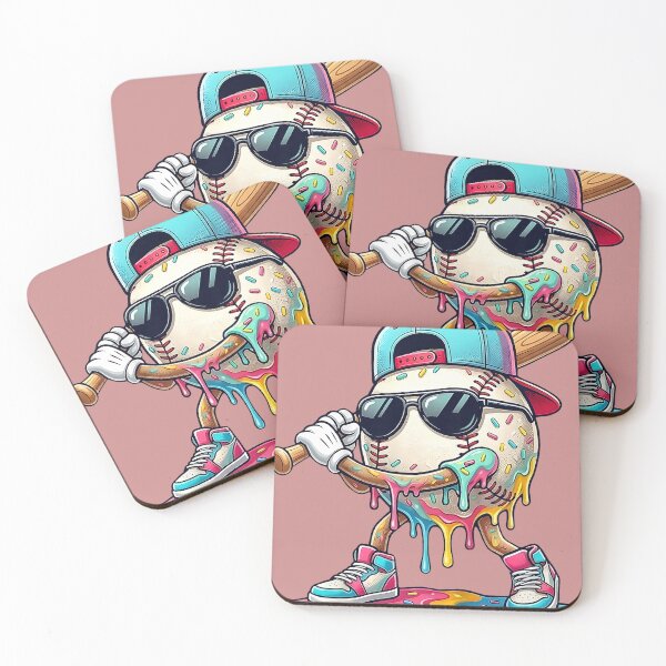 Item preview, Baseball Player Funny Ice Cream Drip Adult Boys Kids Girls designed and sold by meilcannb.